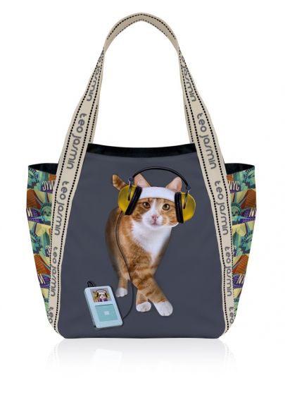 Tote bag Gymcat Teo Jasmin