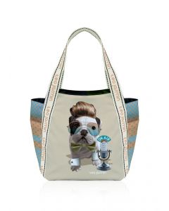 Tote bag Teo Rockabilly