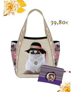 Customize your bundle: Medium tote bag and Flat pouch Customize your bundle: Medium tote bag and Flat pouch